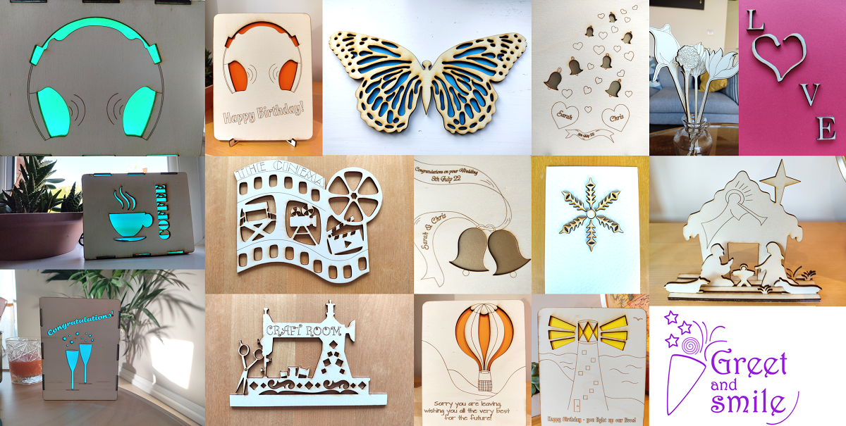 Greet and smile Cards And Gifts Examples